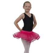 Ballet Tutu SKIRT on Pants Dark Pink - REDUCED to CLEAR